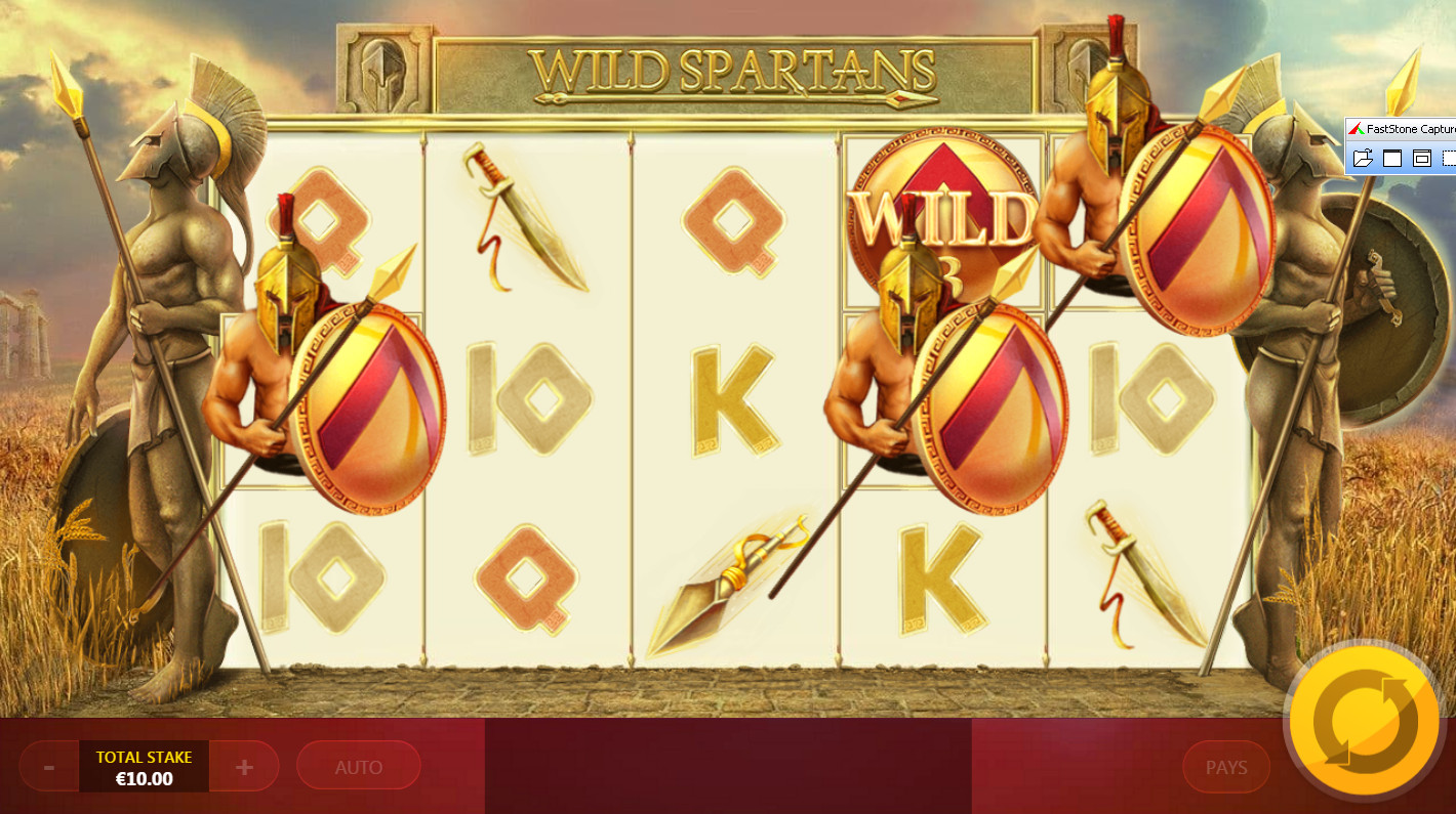 игровой автомат Wild Spartans